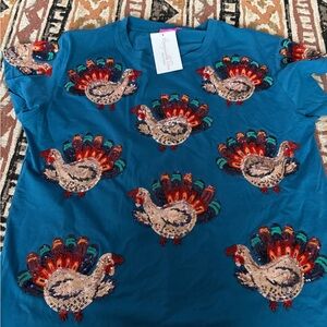 Sequin Embroidered Crop Style